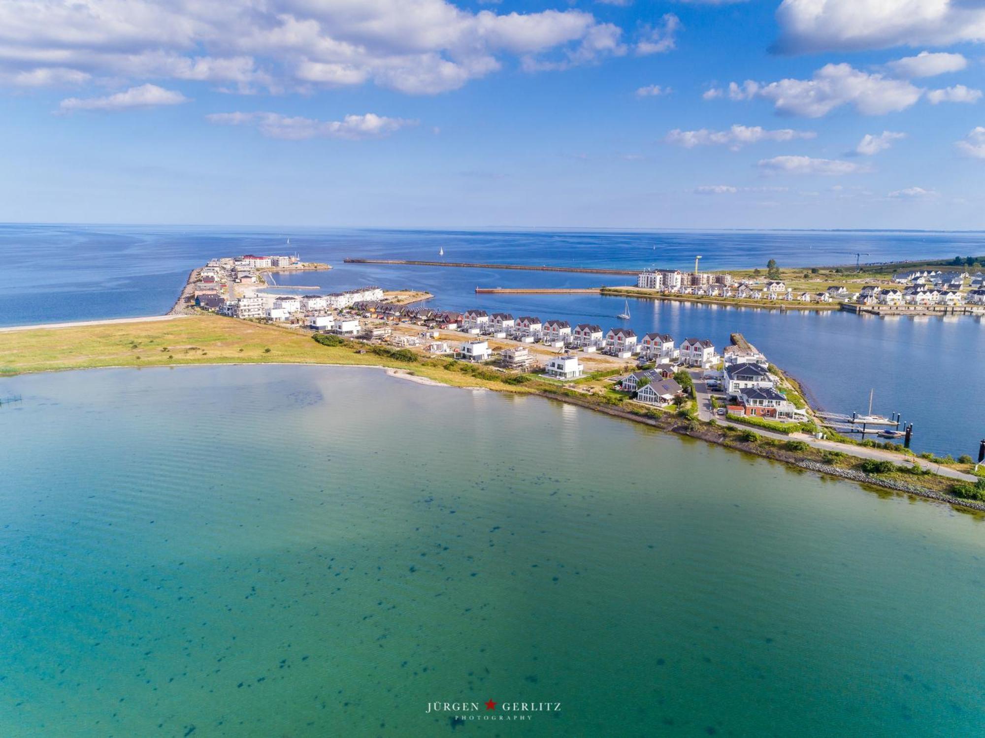 Brise- Direkt Am Wasser, Hafenblick, Fahrstuhl, Sauna, Ueberdachter Balkon Olpenitz Dış mekan fotoğraf