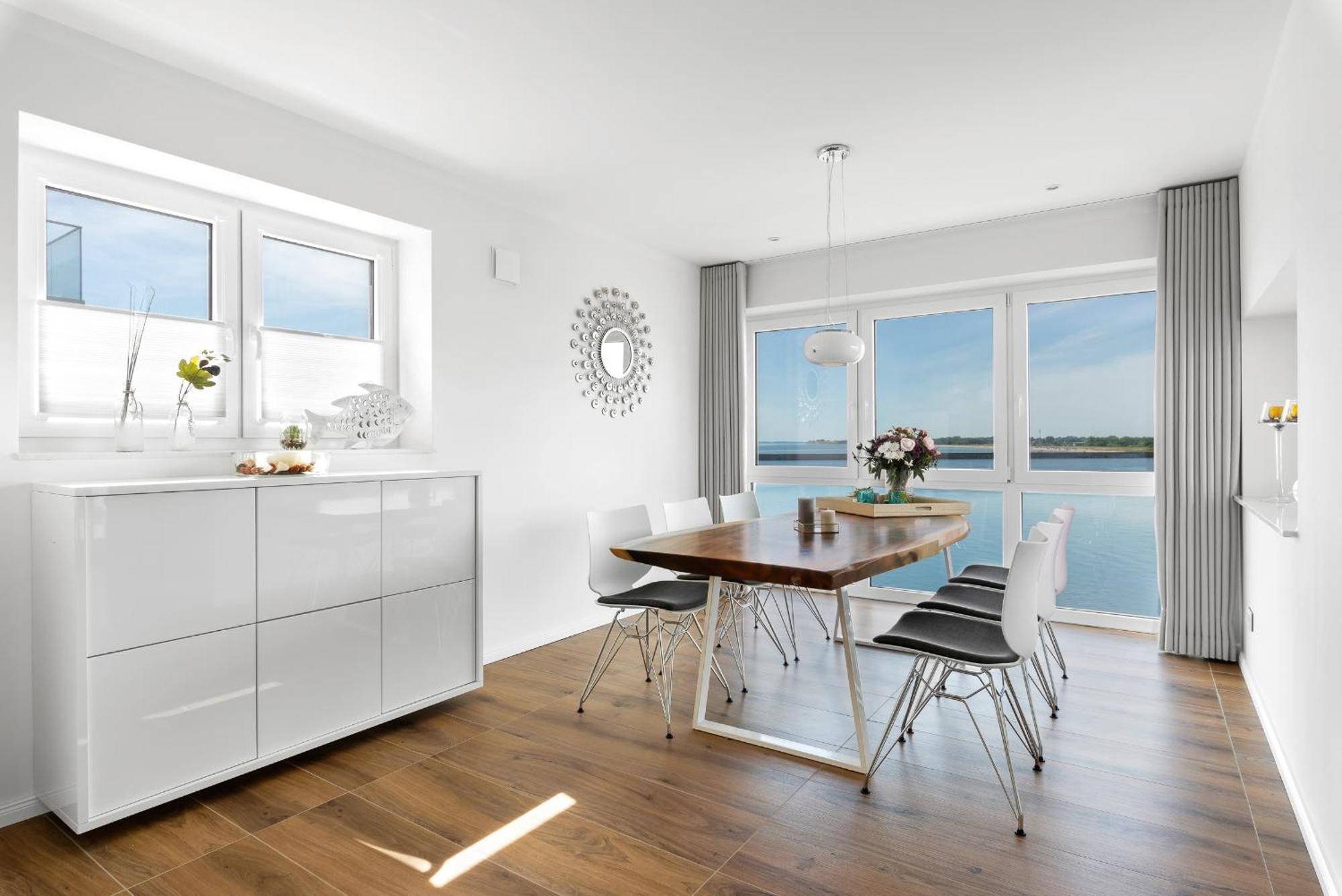 Brise- Direkt Am Wasser, Hafenblick, Fahrstuhl, Sauna, Ueberdachter Balkon Olpenitz Dış mekan fotoğraf